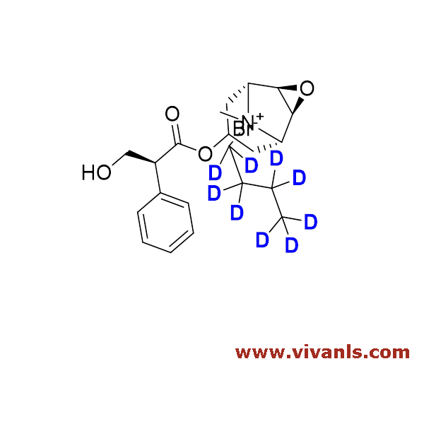 Hycoscine Butyl Bromide D9.png